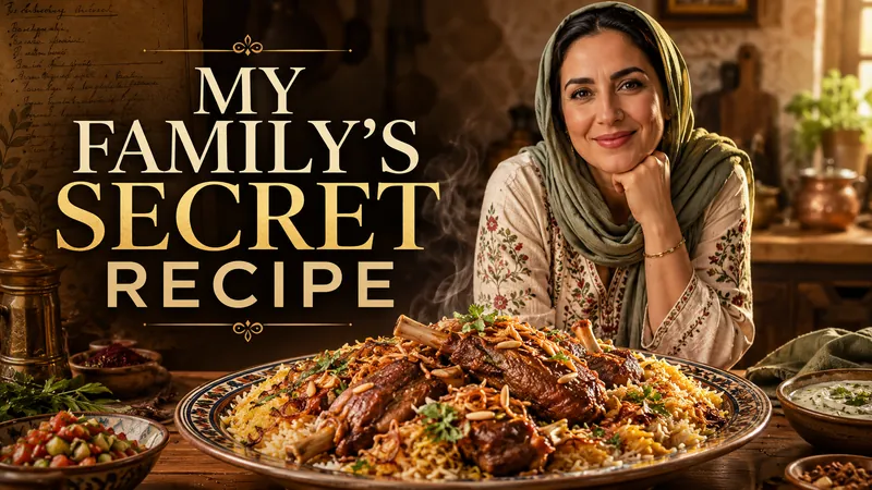 Food Thumbnail Design sample with headline and supporting imagery