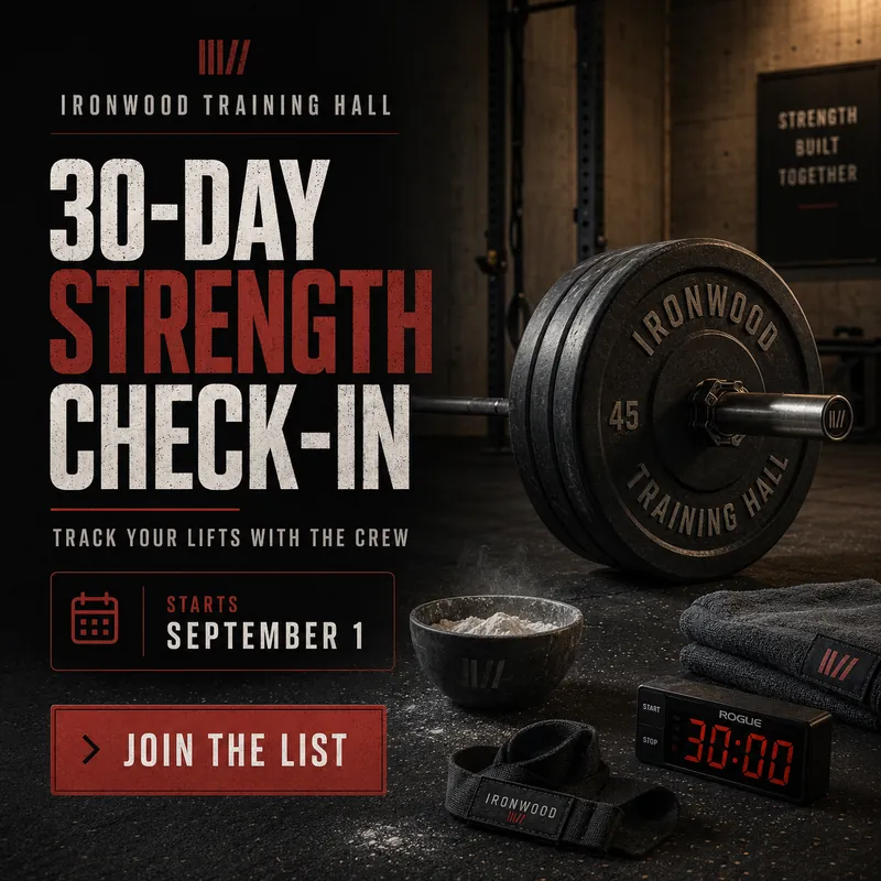 Ironwood Training Hall marketing graphic