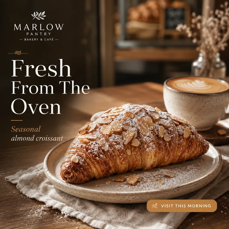 Marlow Pantry marketing graphic