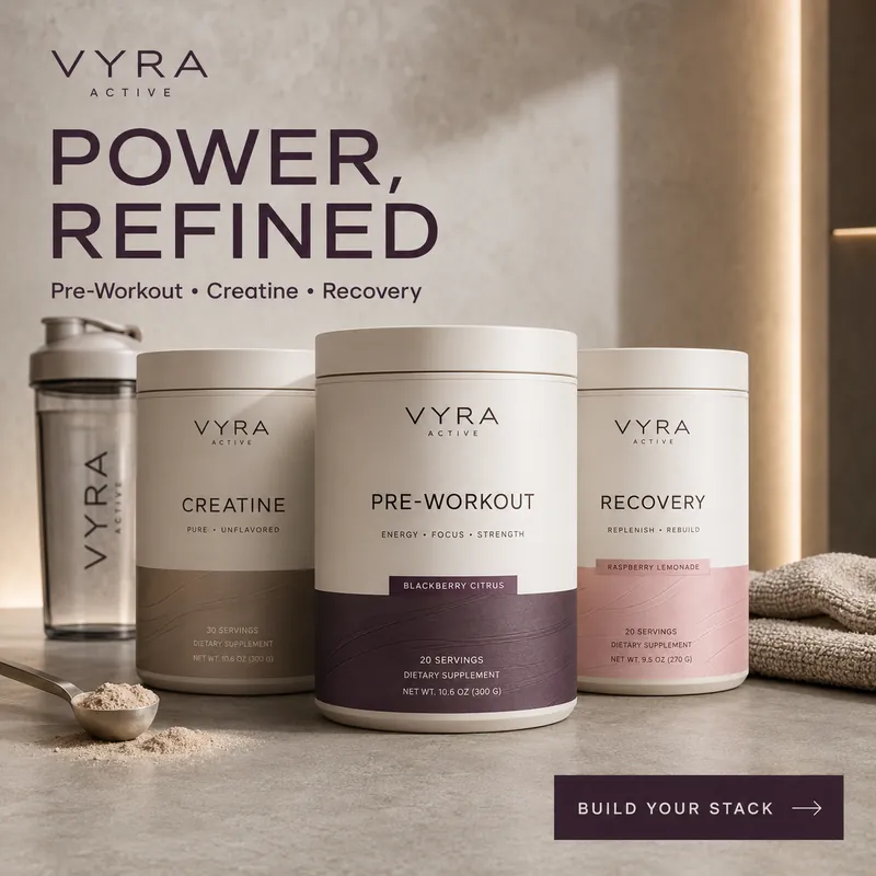 Vyra Active product advertising concept
