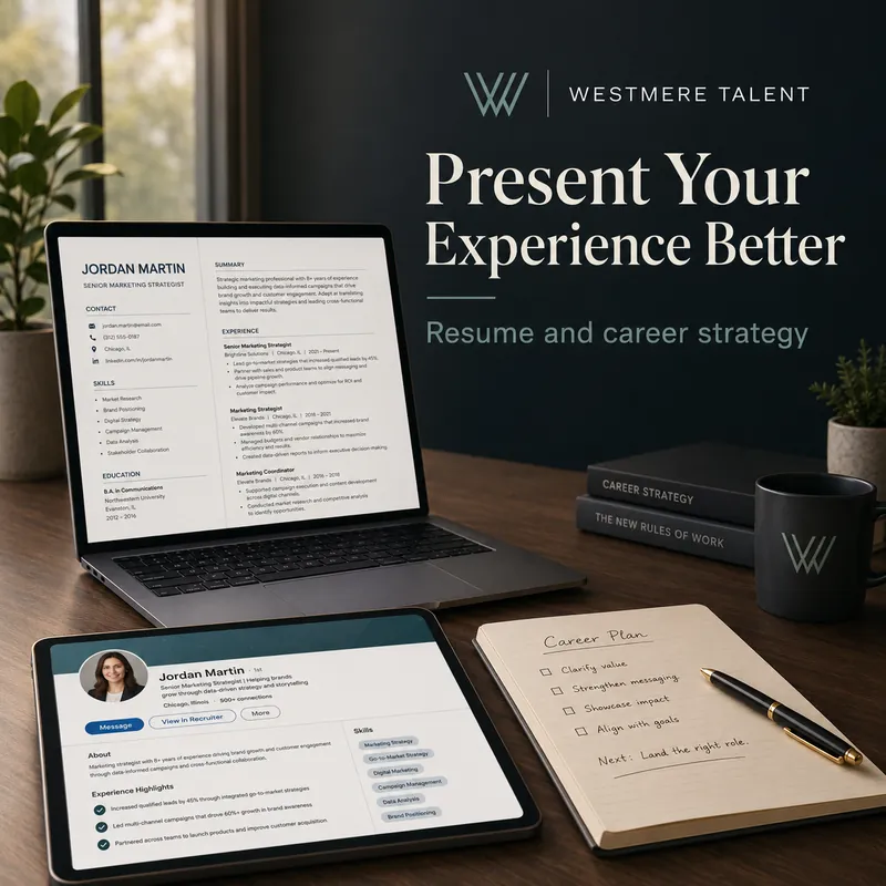 Westmere Talent marketing graphic